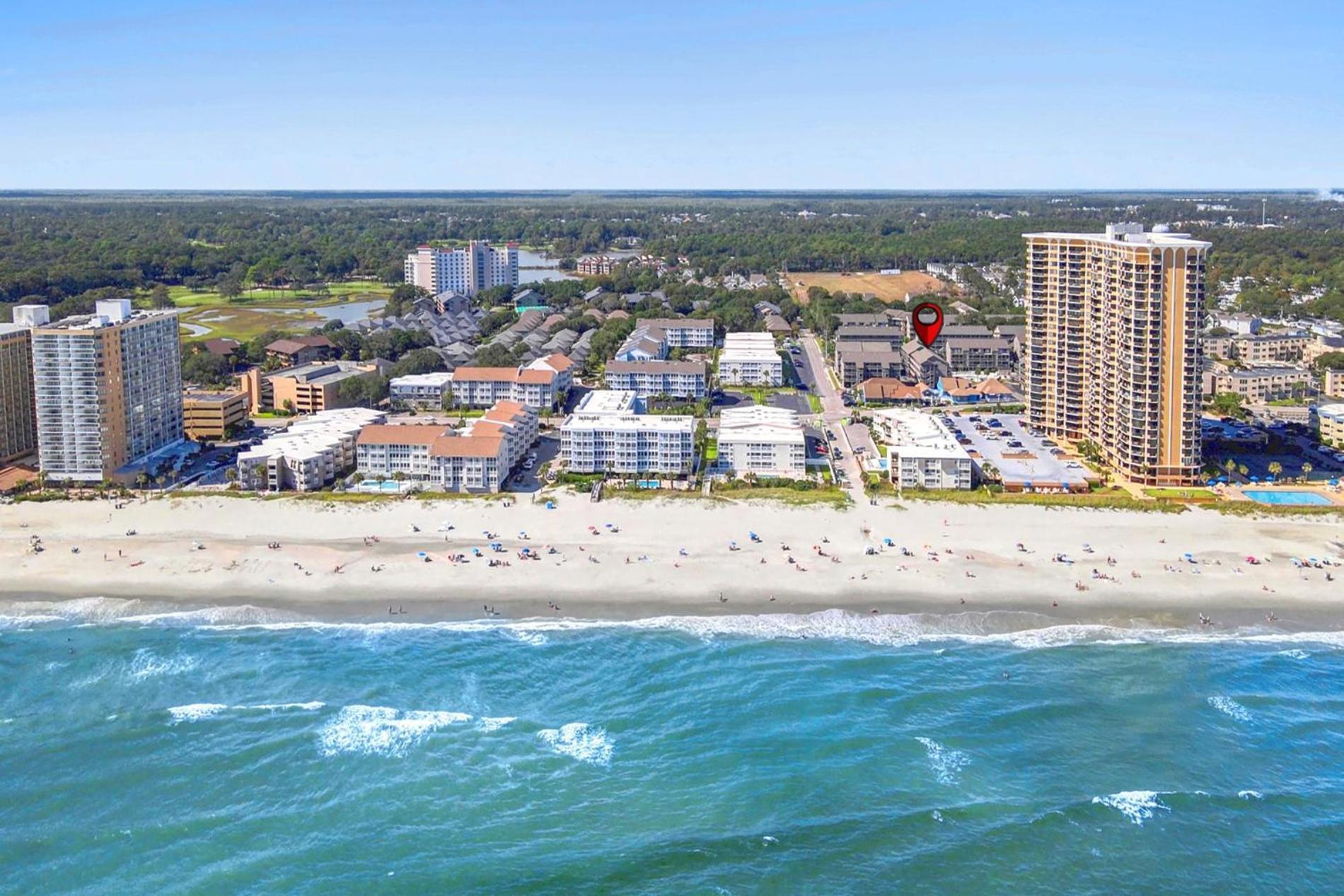 Two Bedroom Steps From The Beach! Shore Dr! Myrtle Beach Eksteriør billede